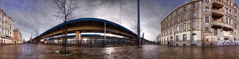 Hochstraße am Franckeplatz