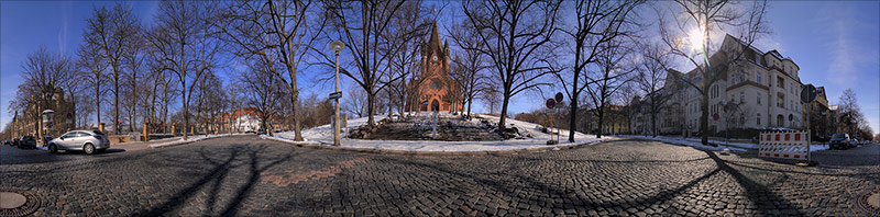Pauluskirche im Winter
